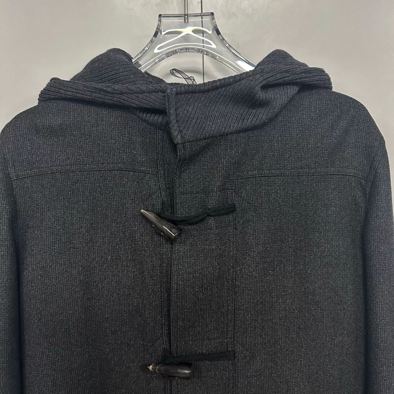 Dior dior knitted hooded jacket in dark gray Size US M / EU 48-50 / 2 - 2 Thumbnail