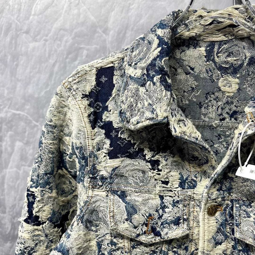 Louis Vuitton louis vuitton floral denim jacket size 46 Size L / US 10 / IT 46 - 3 Thumbnail