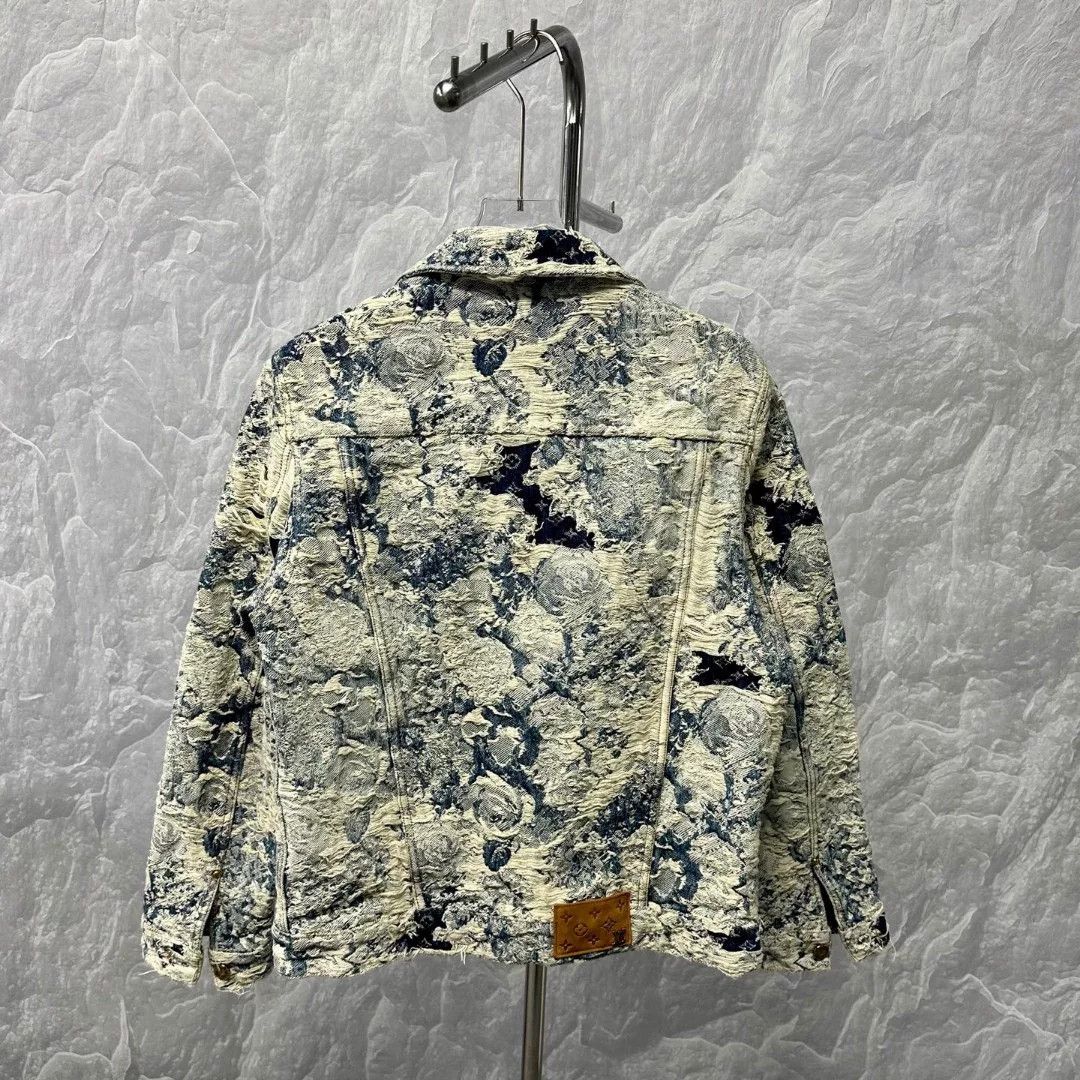 Louis Vuitton louis vuitton floral denim jacket size 46 Size L / US 10 / IT 46 - 4 Thumbnail