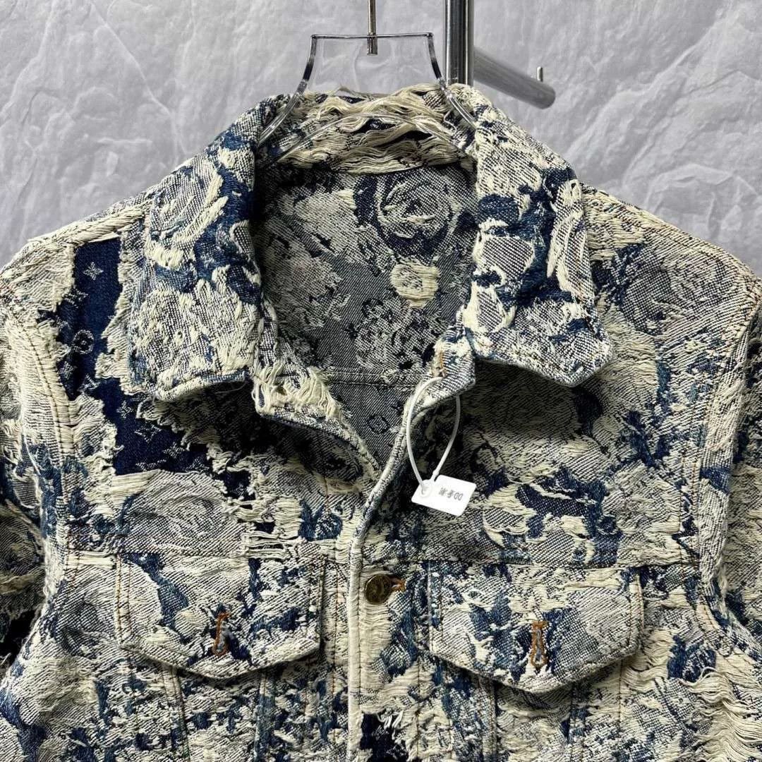 Louis Vuitton louis vuitton floral denim jacket size 46 Size L / US 10 / IT 46 - 2 Thumbnail