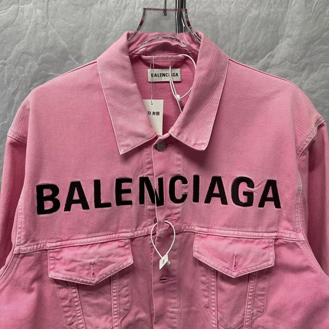 Balenciaga Balenciaga Valentine's Series Denim Jacket Size S / US 4 / IT 40 - 4 Thumbnail