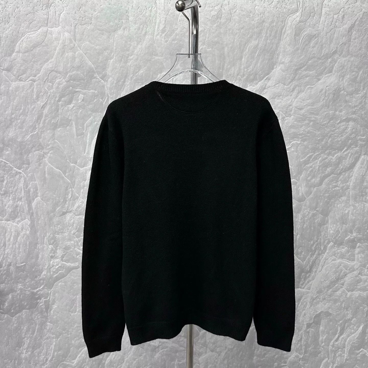 Valentino valentino logo wool sweater in black Size US XL / EU 56 / 4 - 4 Thumbnail