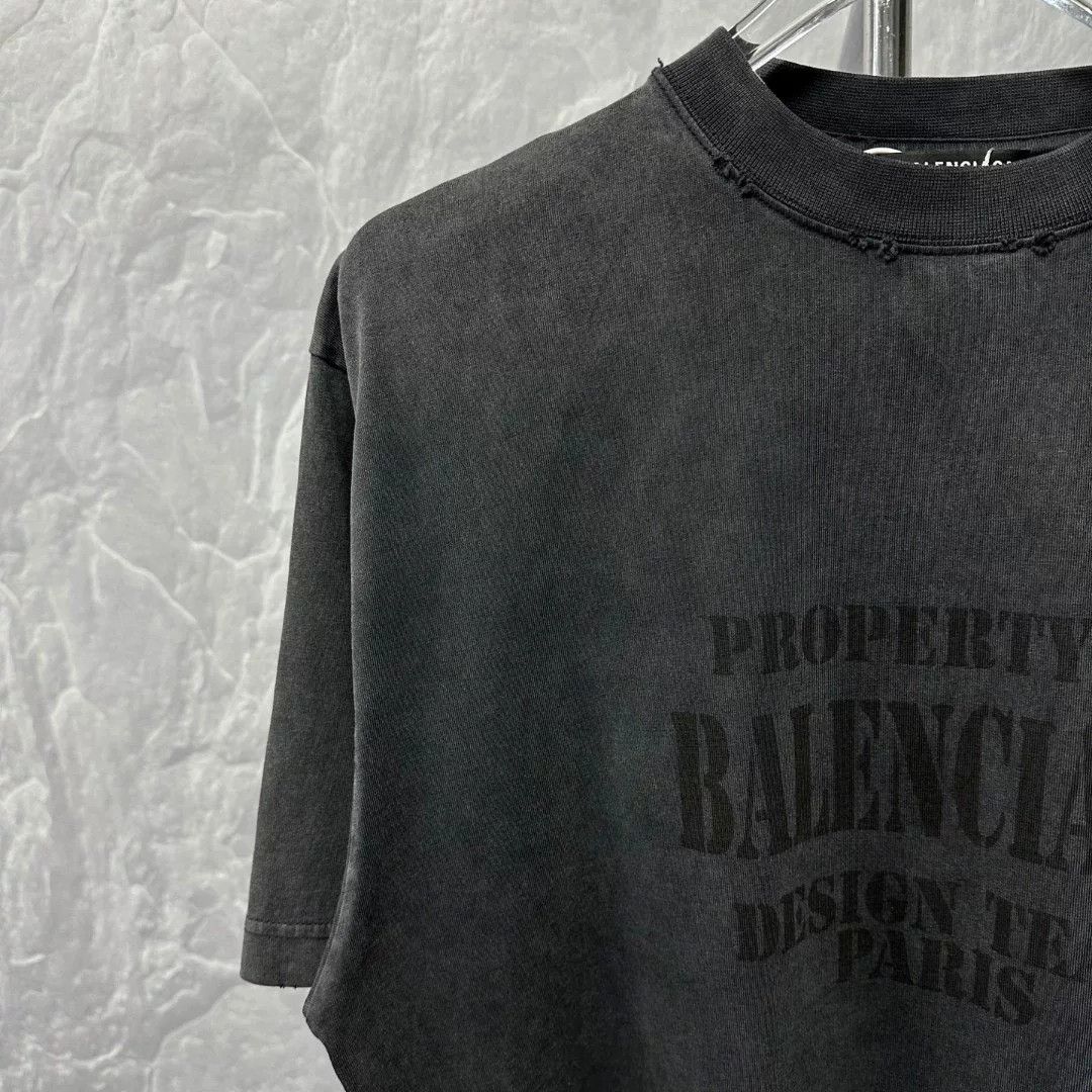Balenciaga balenciaga vintage letter print short sleeve tee Size US XS / EU 42 / 0 - 4 Thumbnail
