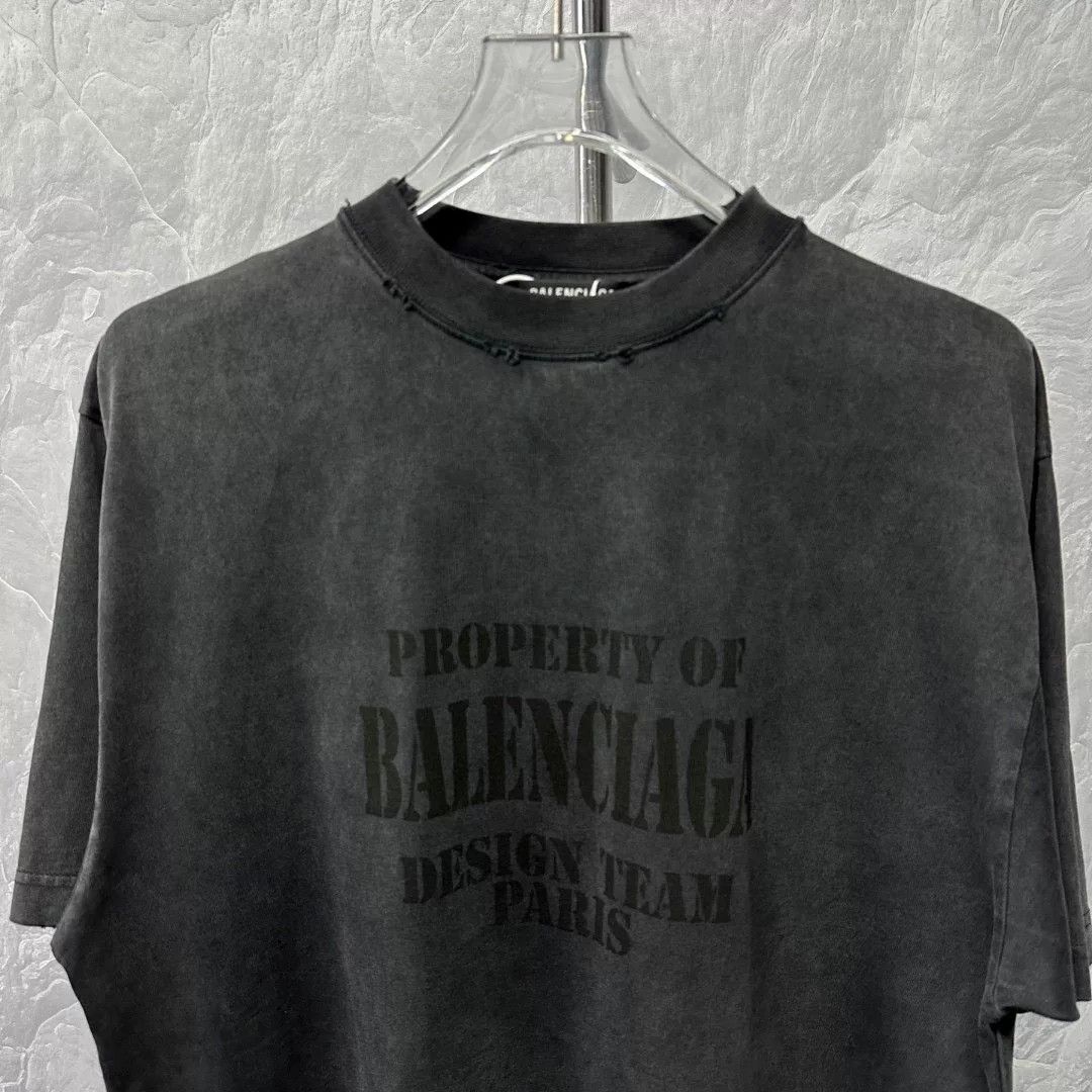 Balenciaga balenciaga vintage letter print short sleeve tee Size US XS / EU 42 / 0 - 3 Thumbnail