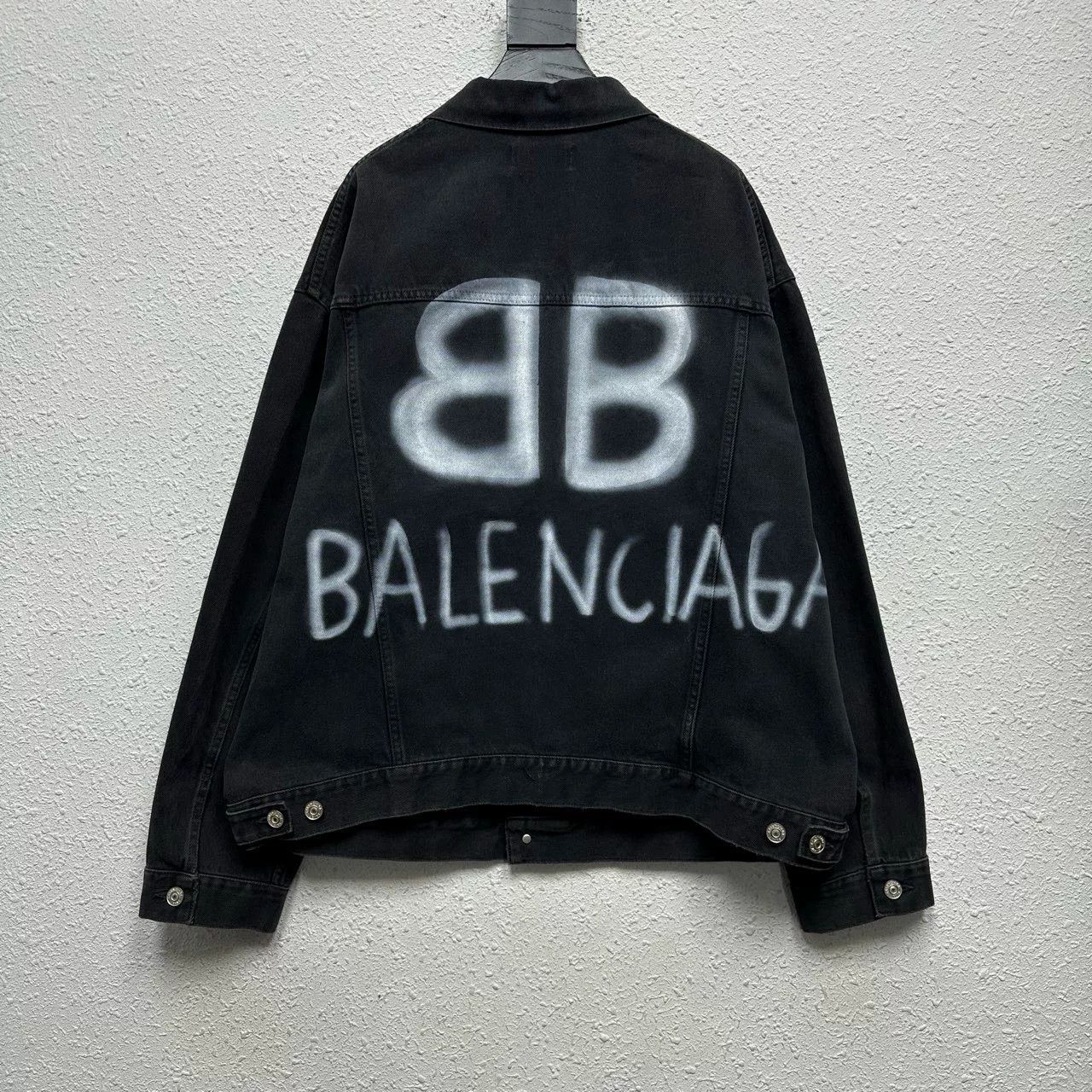 Balenciaga balenciaga double b logo denim jacket Size US L / EU 52-54 / 3 - 2 Thumbnail