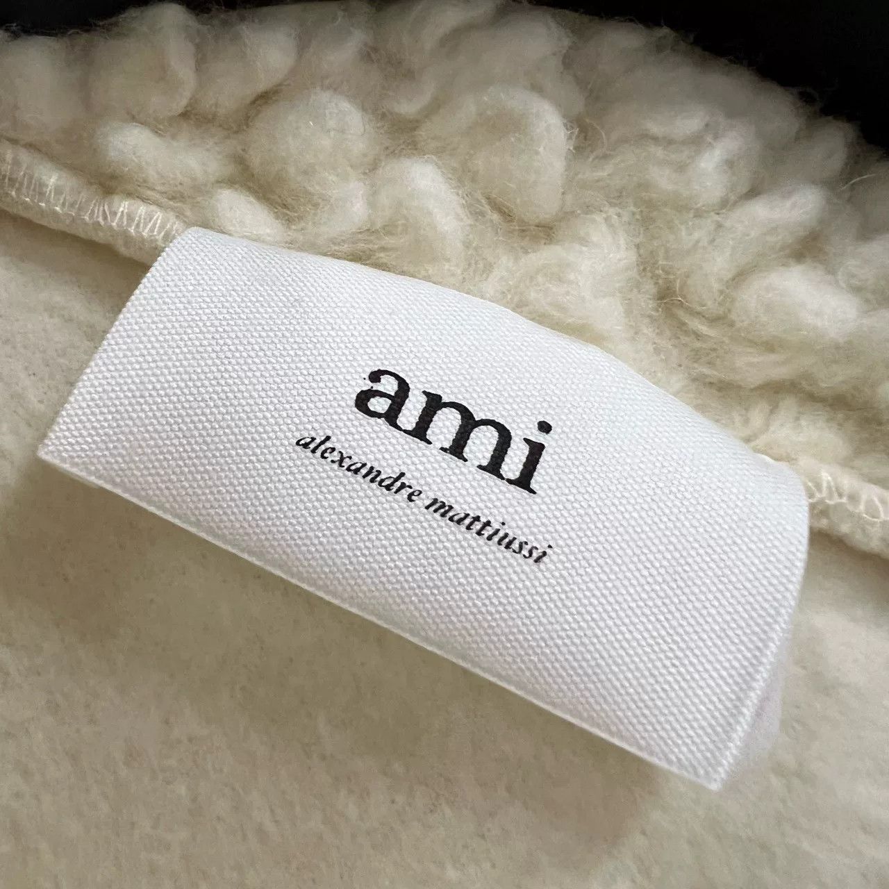 AMI ami beige fleece hoodie size S Size US S / EU 44-46 / 1 - 5 Thumbnail