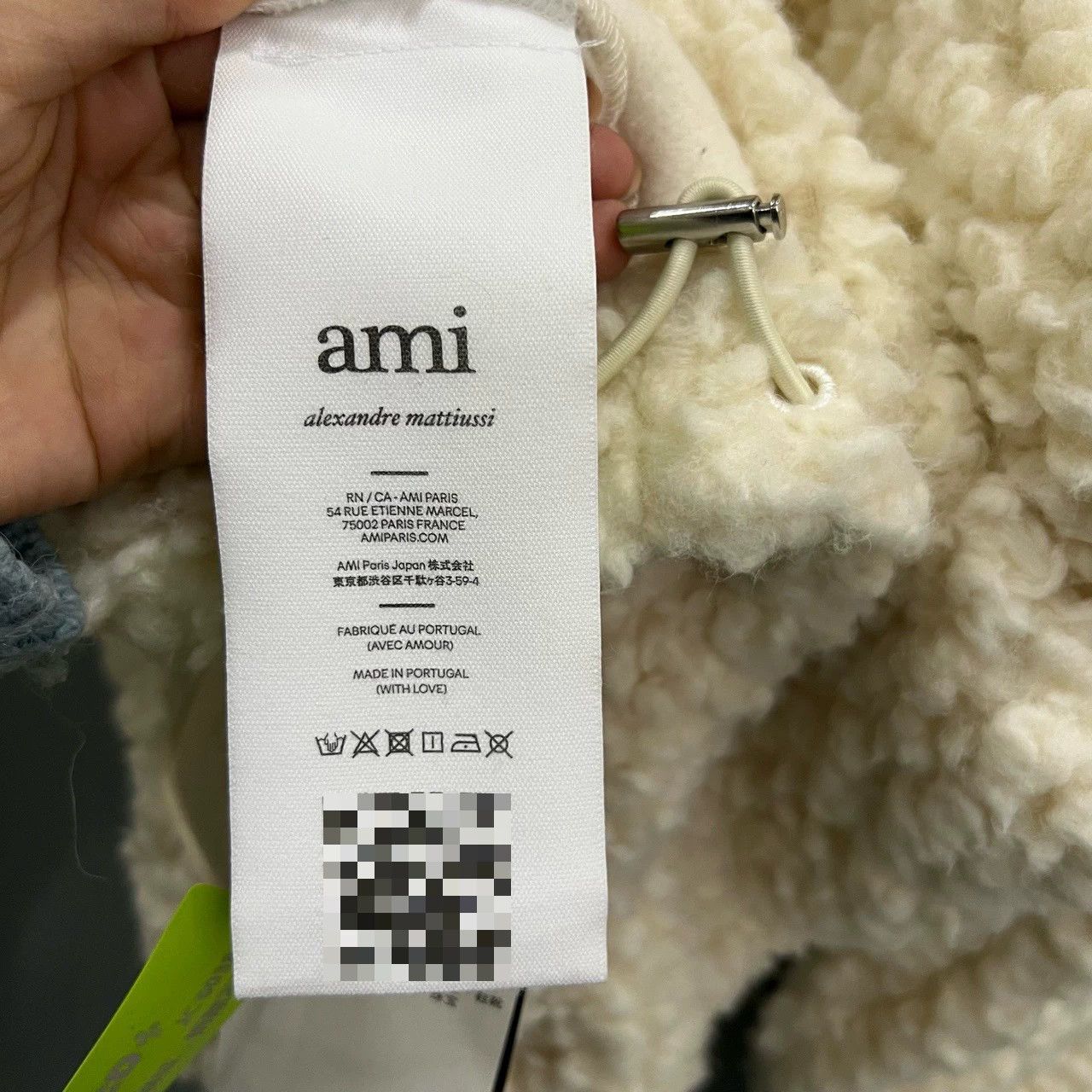 AMI ami beige fleece hoodie size S Size US S / EU 44-46 / 1 - 4 Thumbnail