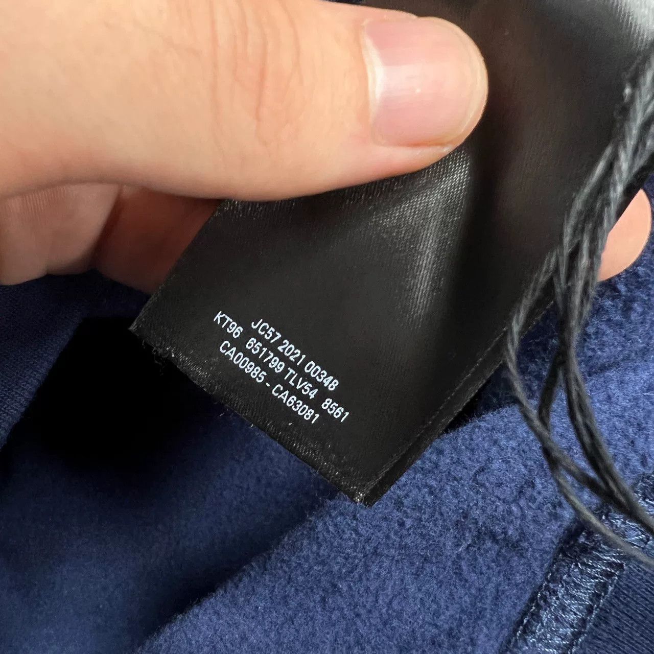 Balenciaga balenciaga gay embroidered hoodie in blue Size US XS / EU 42 / 0 - 4 Thumbnail