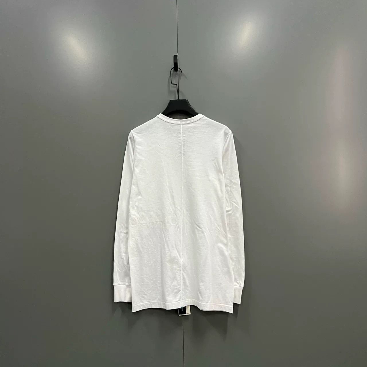 Rick Owens rick owens white long sleeve pocket shirt Size US L / EU 52-54 / 3 - 3 Thumbnail