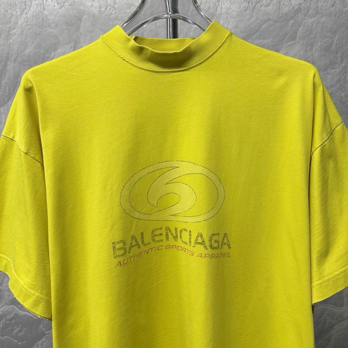 Balenciaga balenciaga vintage logo printed short sleeve tee Size US M / EU 48-50 / 2 - 2 Thumbnail