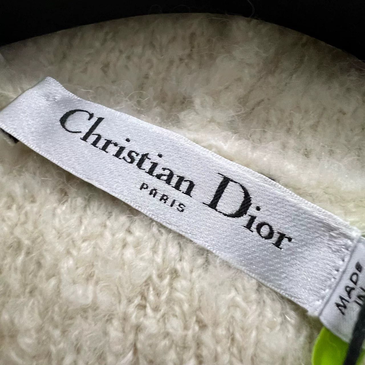 Dior beige logo hoodie from Dior Size XS / US 0-2 / IT 36-38 - 4 Thumbnail