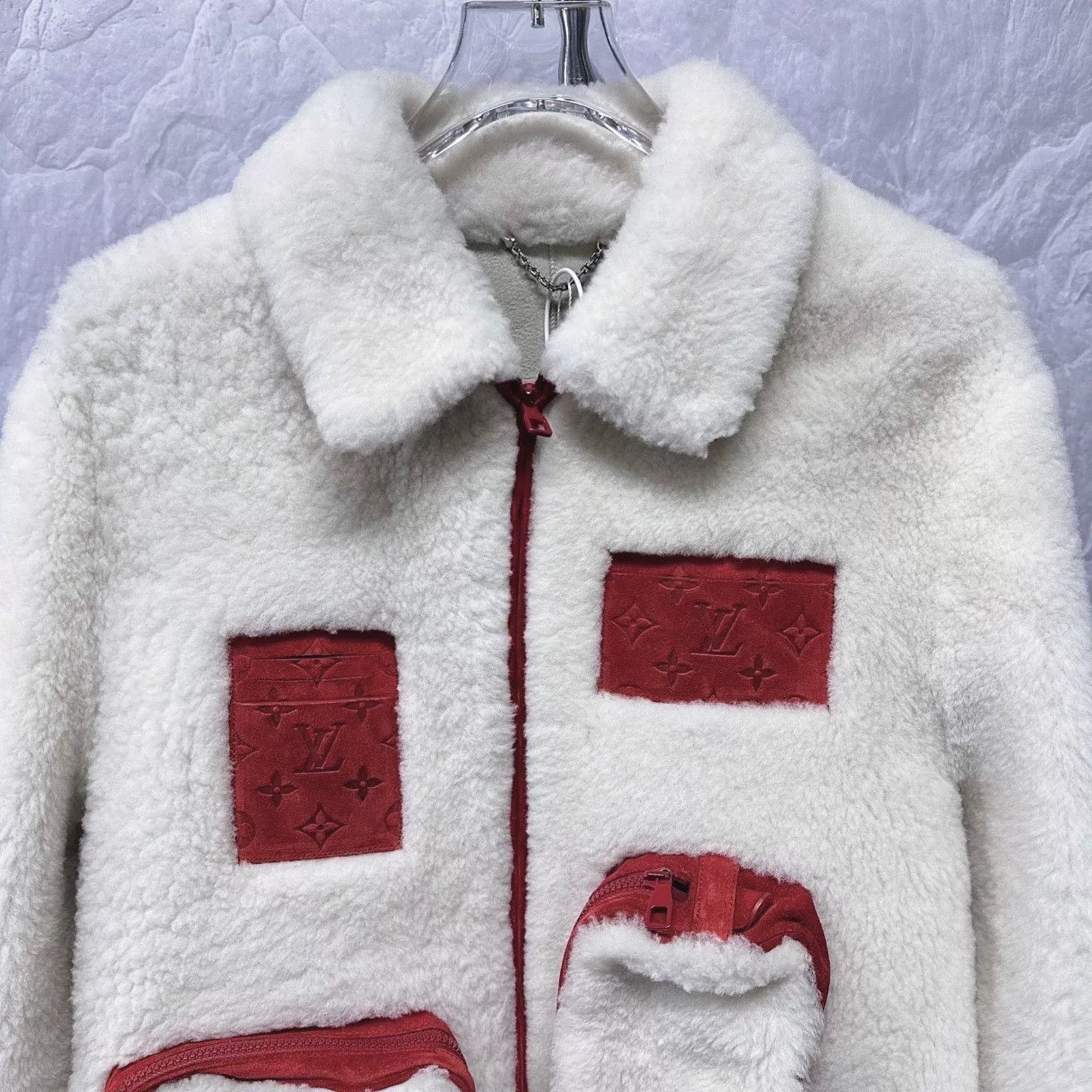 Louis Vuitton louis vuitton shearling leather pocket jacket Size US L / EU 52-54 / 3 - 2 Thumbnail