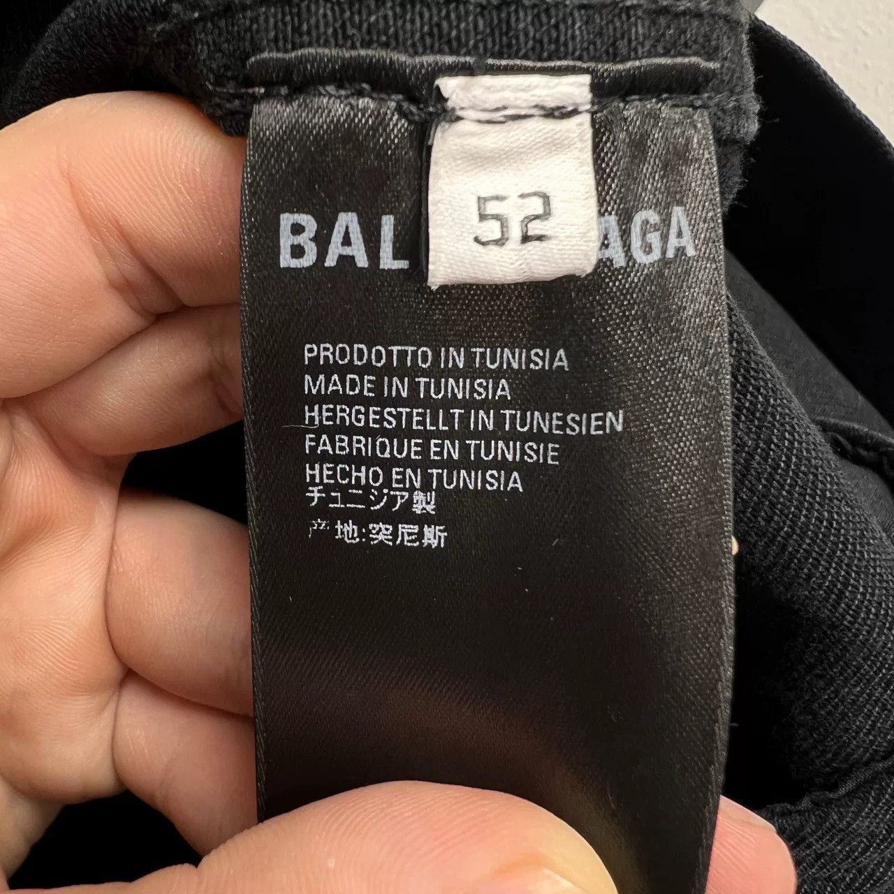 Balenciaga balenciaga embroidered logo denim jacket Size US L / EU 52-54 / 3 - 3 Thumbnail