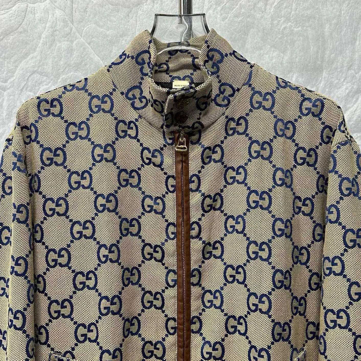Gucci gucci ss24 full print zip-up jacket Size US L / EU 52-54 / 3 - 4 Thumbnail