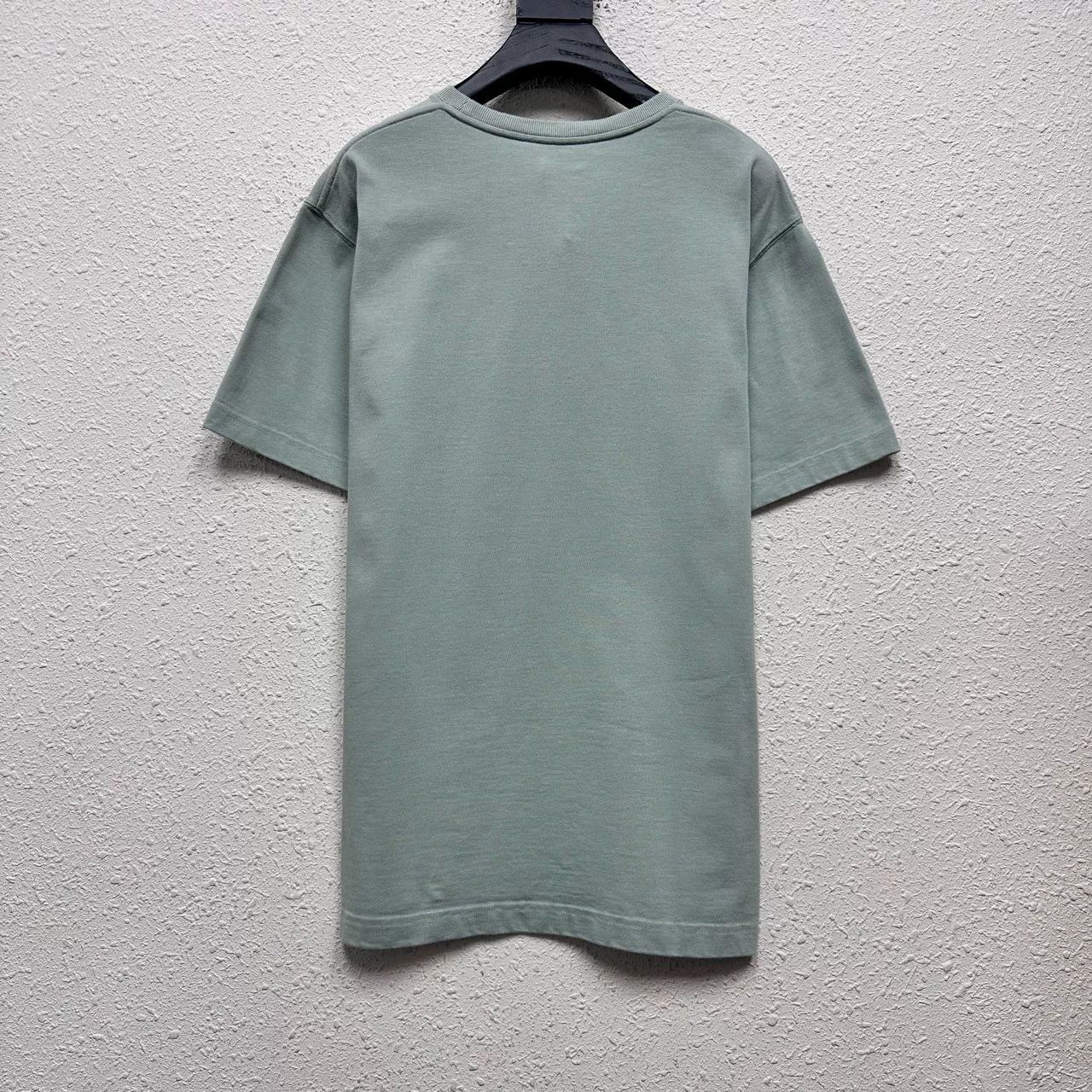 Dior dior cd embroidered logo mint green t-shirt Size US M / EU 48-50 / 2 - 3 Thumbnail