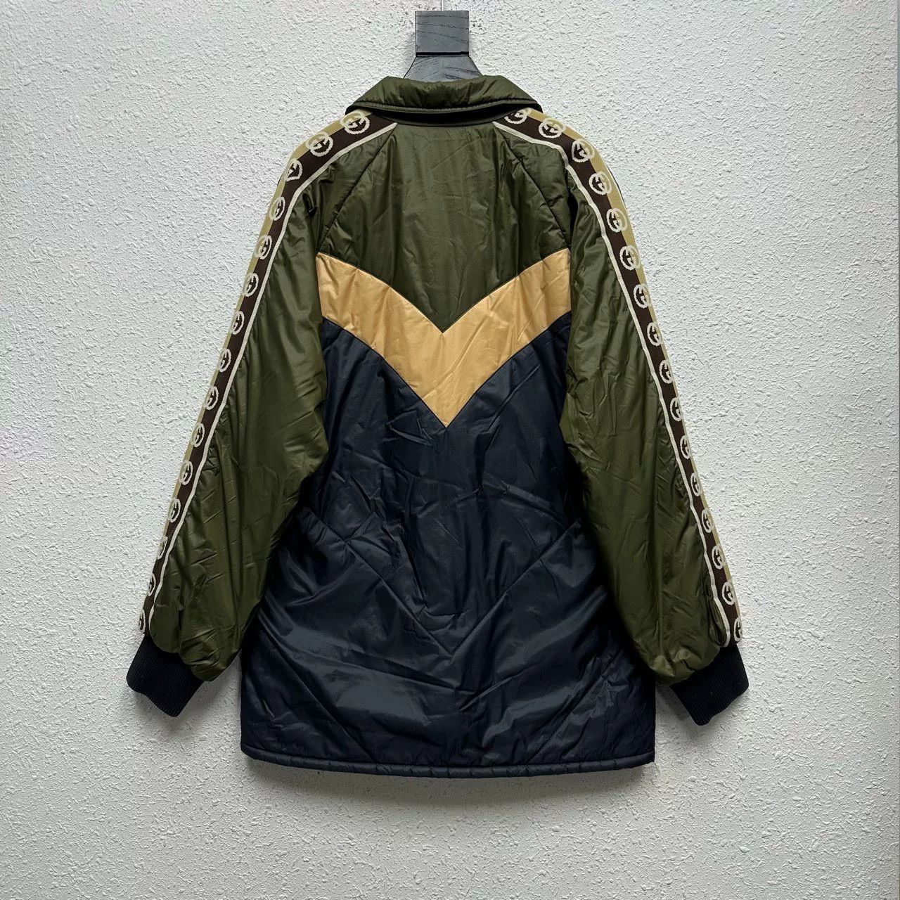 Gucci gucci side logo zip-up cotton jacket Size US L / EU 52-54 / 3 - 2 Thumbnail