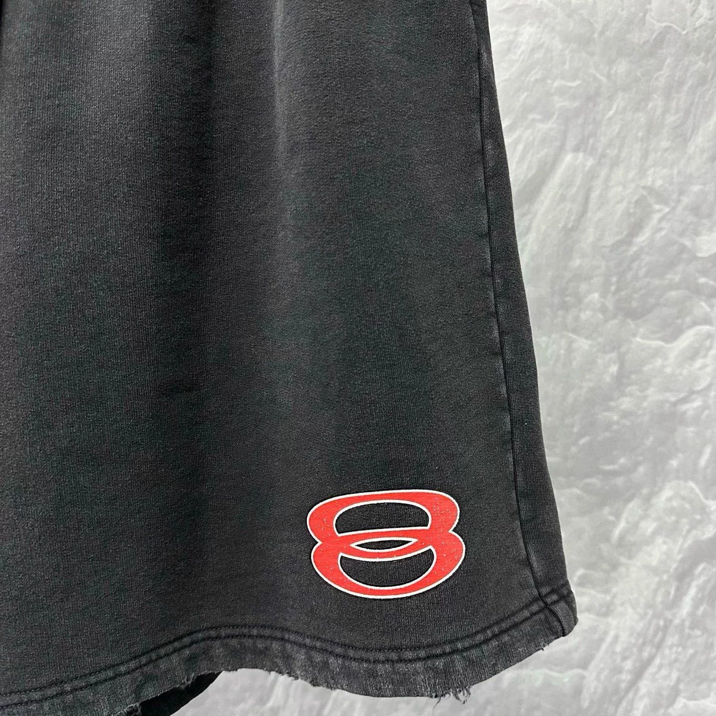 Balenciaga balenciaga ss24 distressed black shorts Size US 34 / EU 50 - 3 Thumbnail