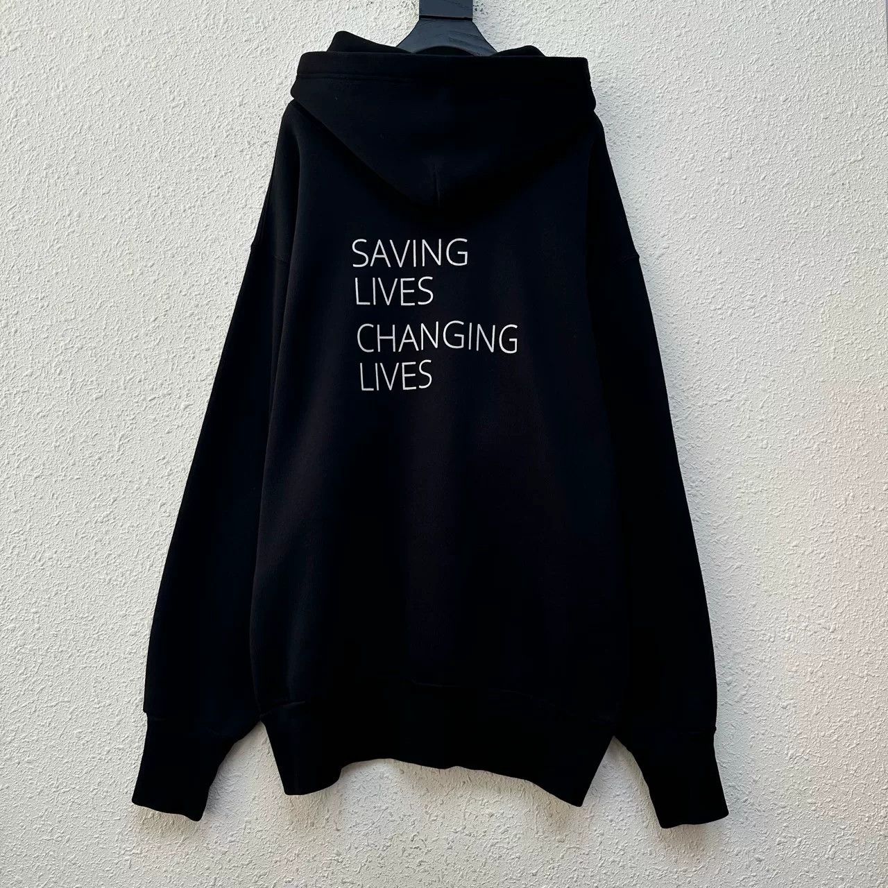 Balenciaga balenciaga wfp hoodie black size S Size US S / EU 44-46 / 1 - 2 Thumbnail