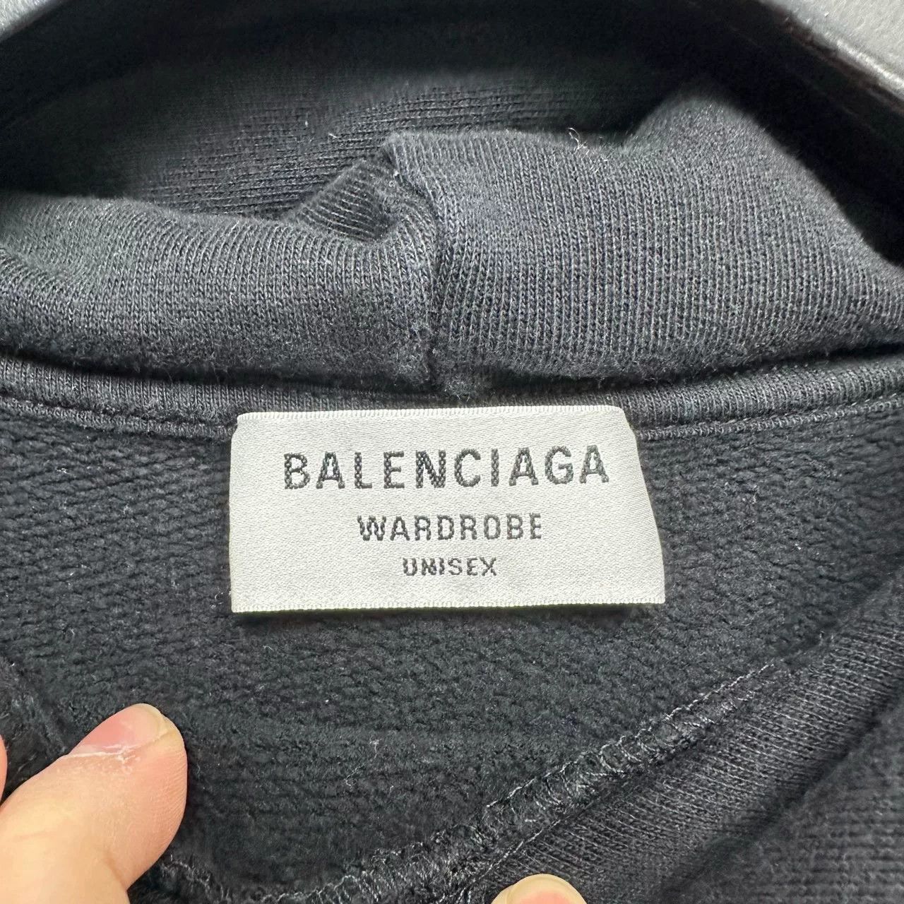 Balenciaga balenciaga mosaic logo hoodie in navy Size US S / EU 44-46 / 1 - 4 Thumbnail