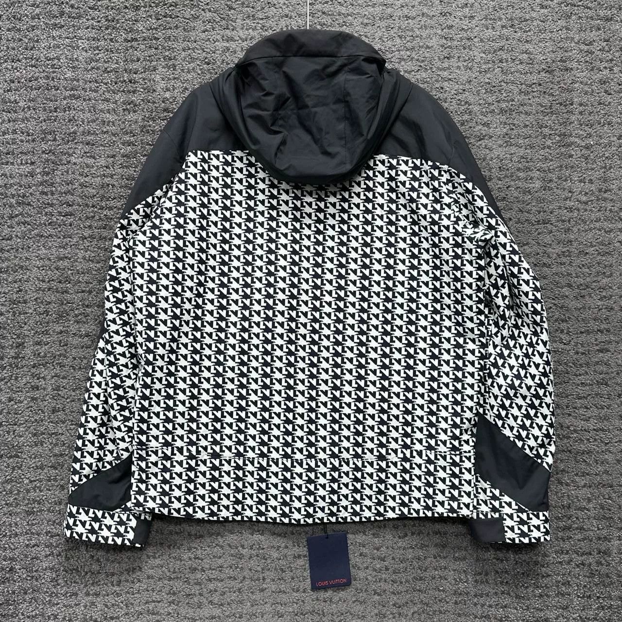 Louis Vuitton louis vuitton houndstooth zip-up jacket Size US L / EU 52-54 / 3 - 2 Thumbnail