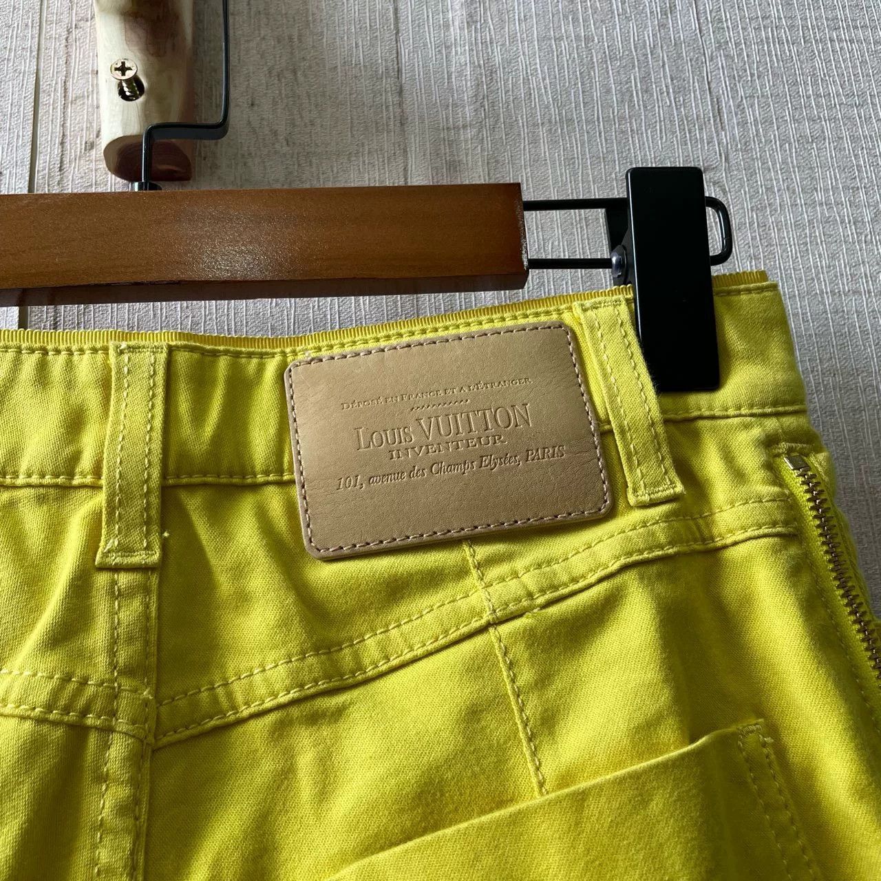 Louis Vuitton louis vuitton yellow denim pants size 34 Size US 34 / EU 50 - 4 Thumbnail