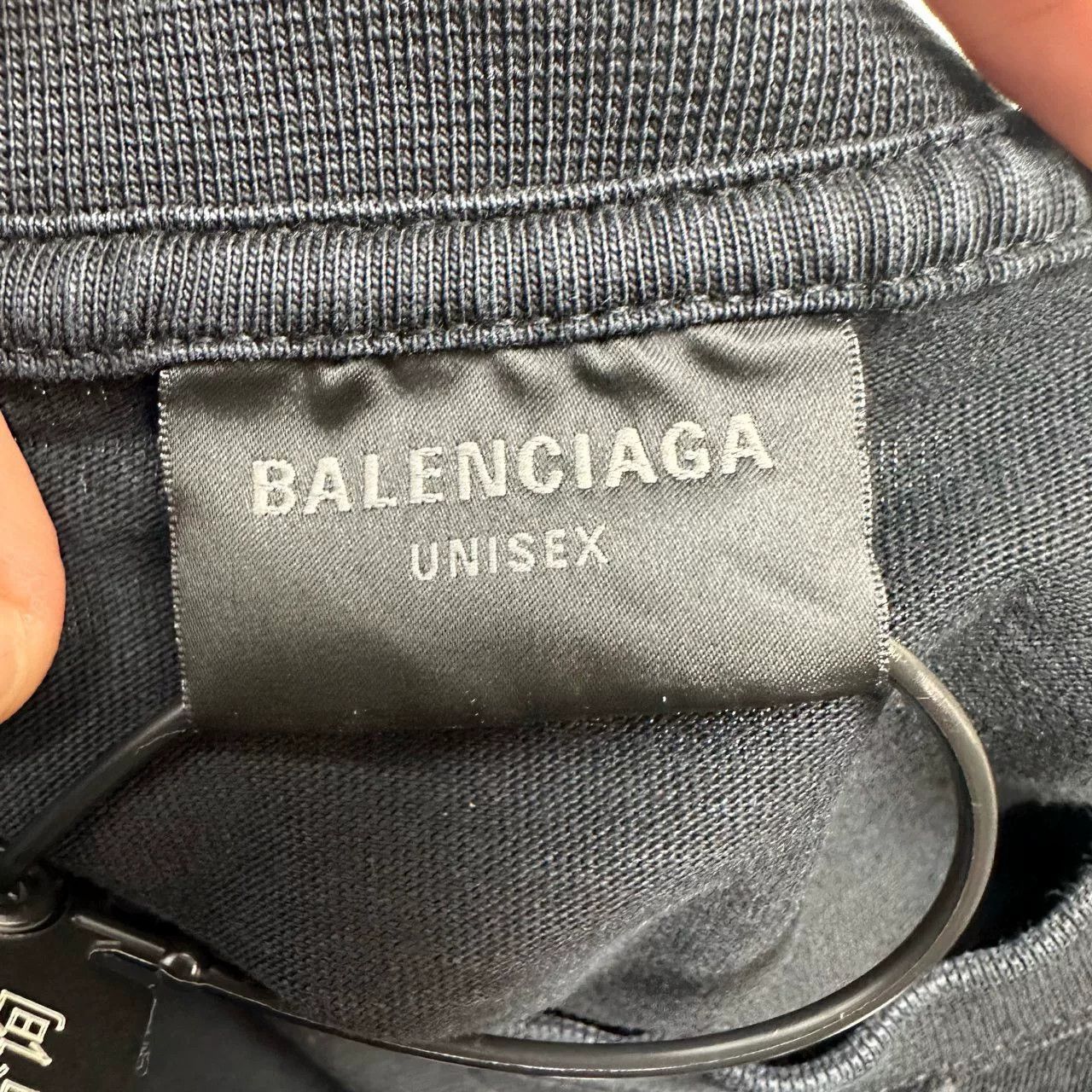 Balenciaga balenciaga vintage logo black short sleeve t-shirt Size US S / EU 44-46 / 1 - 3 Thumbnail
