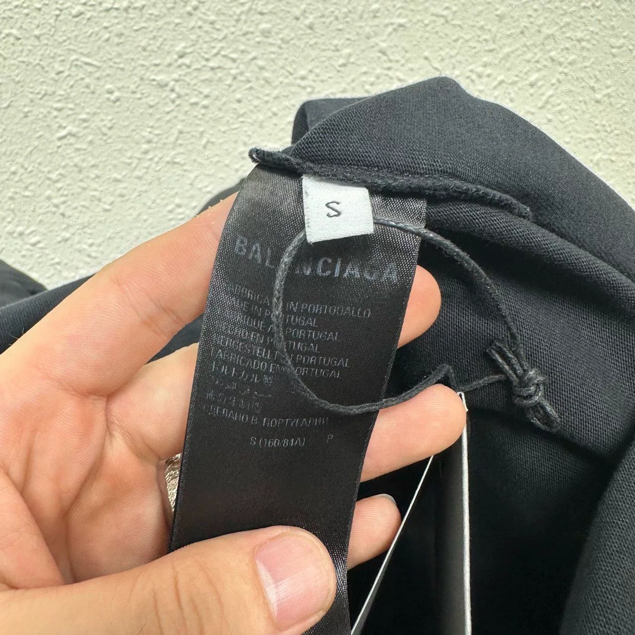 Balenciaga balenciaga vintage logo black short sleeve t-shirt Size US S / EU 44-46 / 1 - 6 Thumbnail