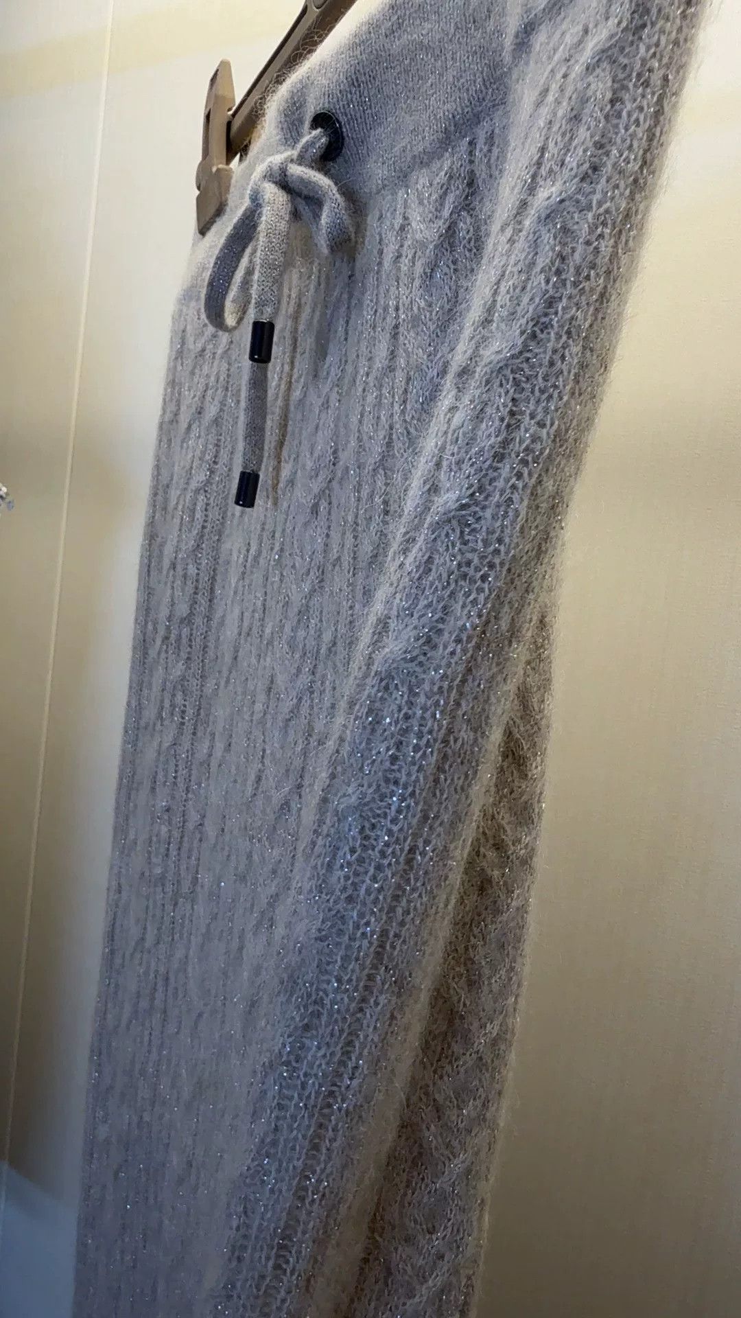 Brunello Cucinelli Brunello Cucinelli Metallic Mohair Skirt S - dmc Size 28" / US 6 / IT 42 - 7 Thumbnail