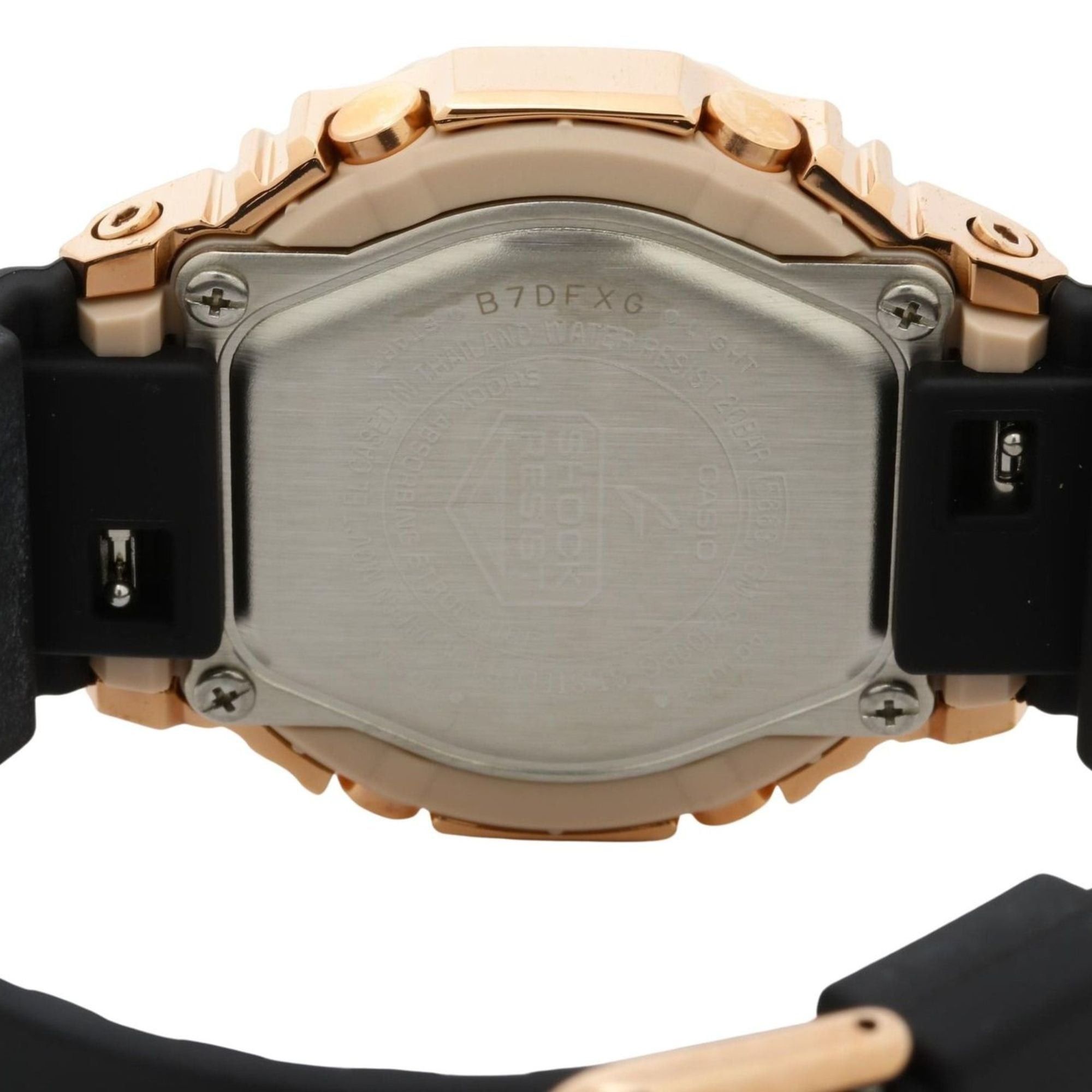 Casio CASIO GSHOCK ANALOG DIGITAL WOMEN WATCH GMS2100PG1A4JF Pink Gold Black Resin/SS Women's Analog-Digi Size ONE SIZE - 4 Thumbnail