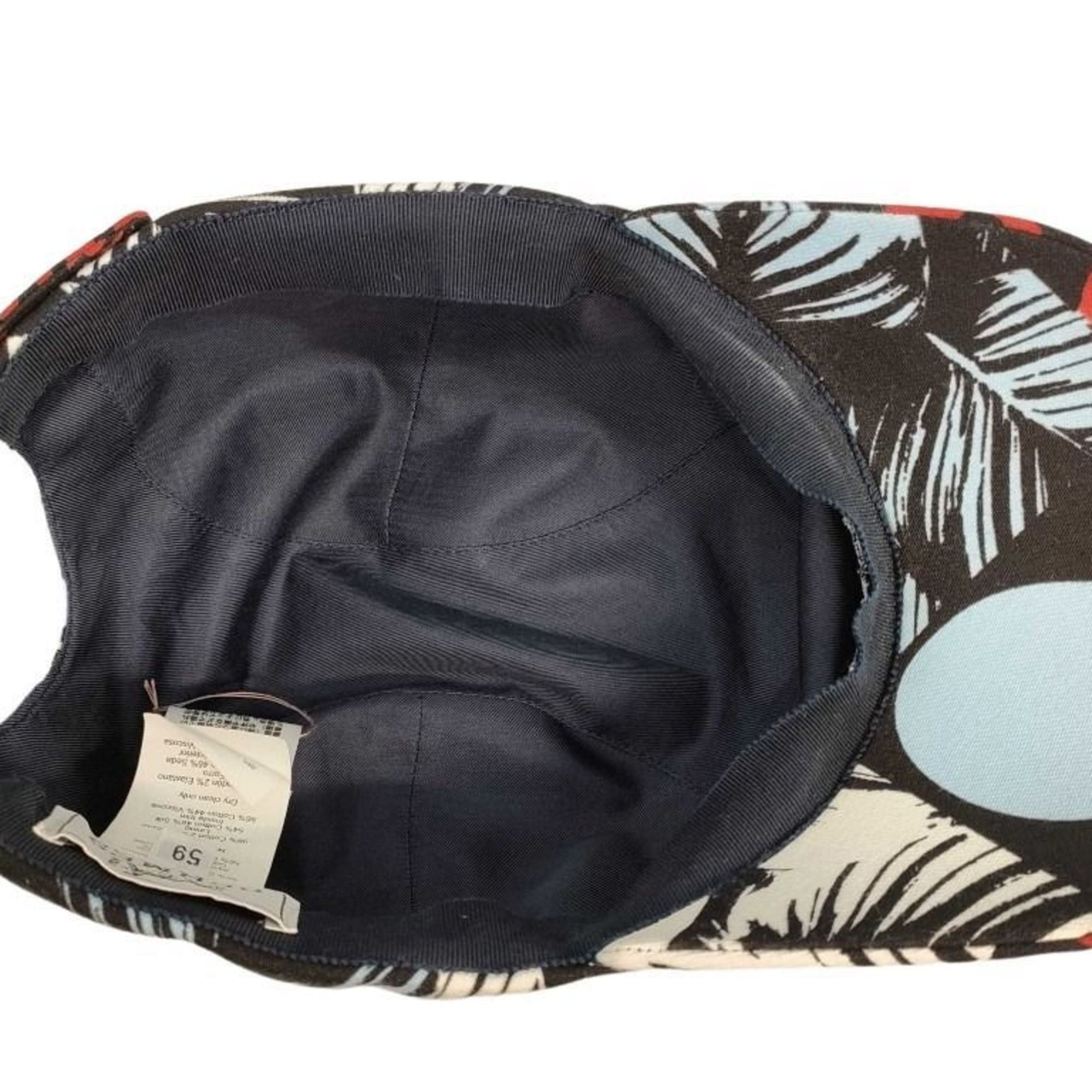 Hermes HERMES Hermès Serie Cap Multicolor Cotton Polyurethane Men's Women's Size ONE SIZE - 4 Thumbnail