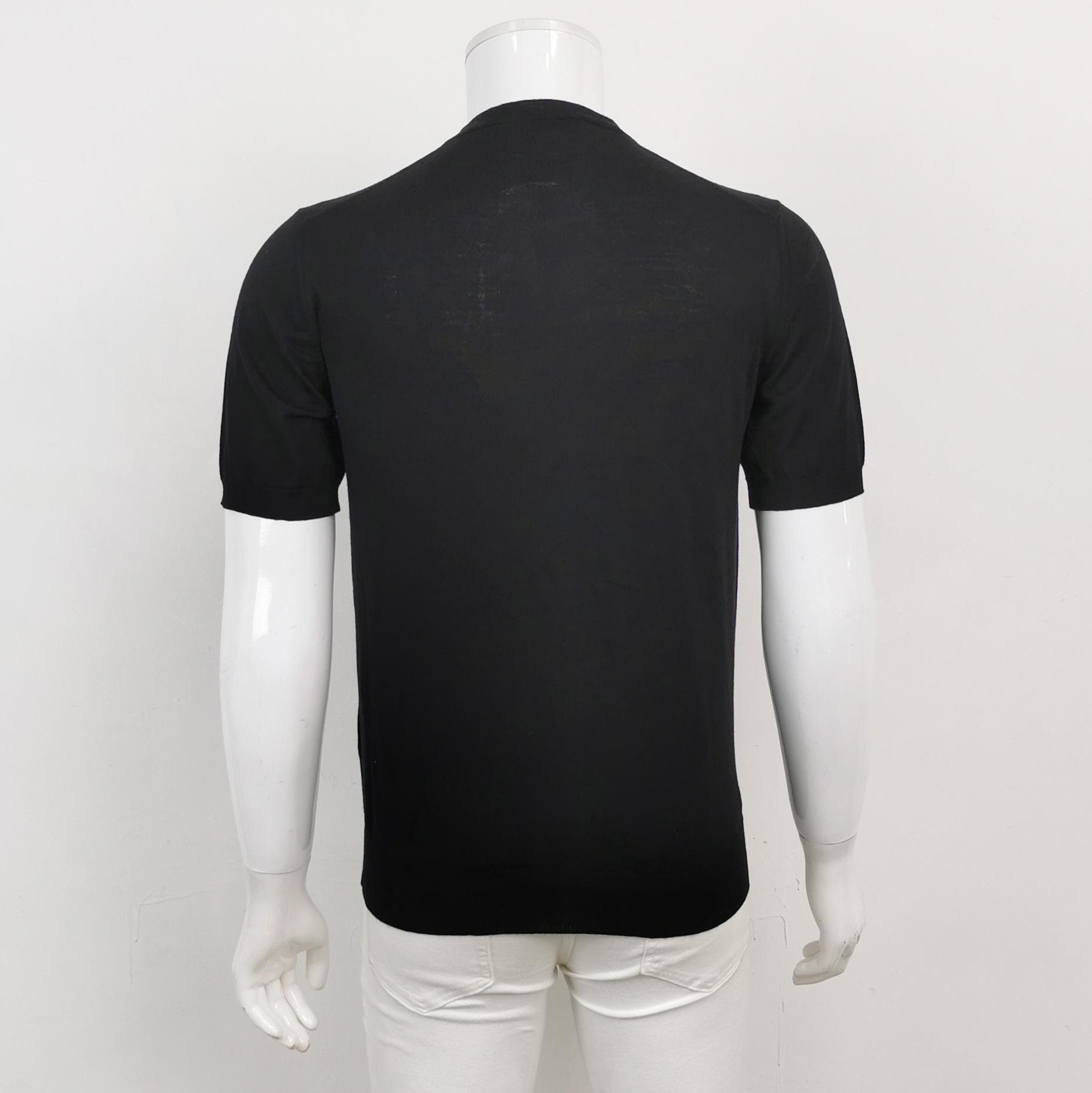 Prada Prada Wool Crew Neck Short Sleeve Knit 0089 Size M / US 6-8 / IT 42-44 - 2 Thumbnail