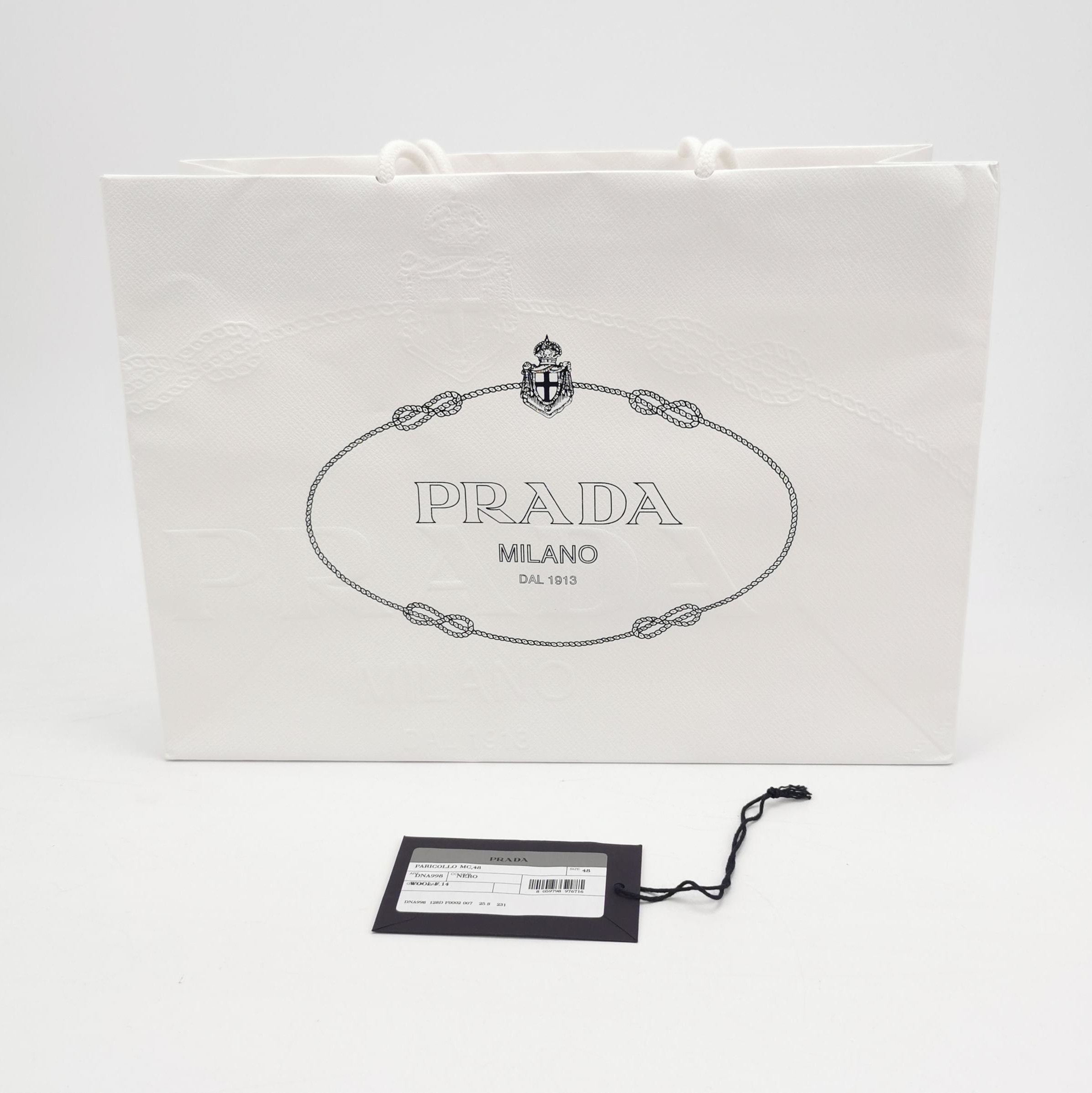 Prada Prada Wool Crew Neck Short Sleeve Knit 0089 Size M / US 6-8 / IT 42-44 - 3 Thumbnail