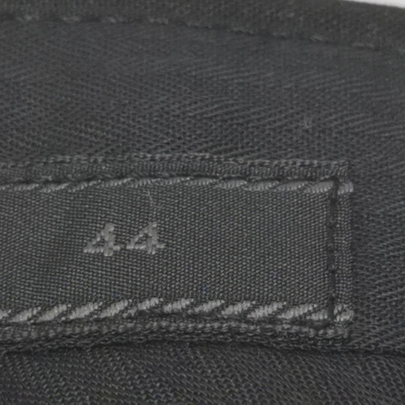 Prada Prada Black Wool Straight Leg Trousers Size 44 0089 Size 42" / US 20 - 7 Thumbnail