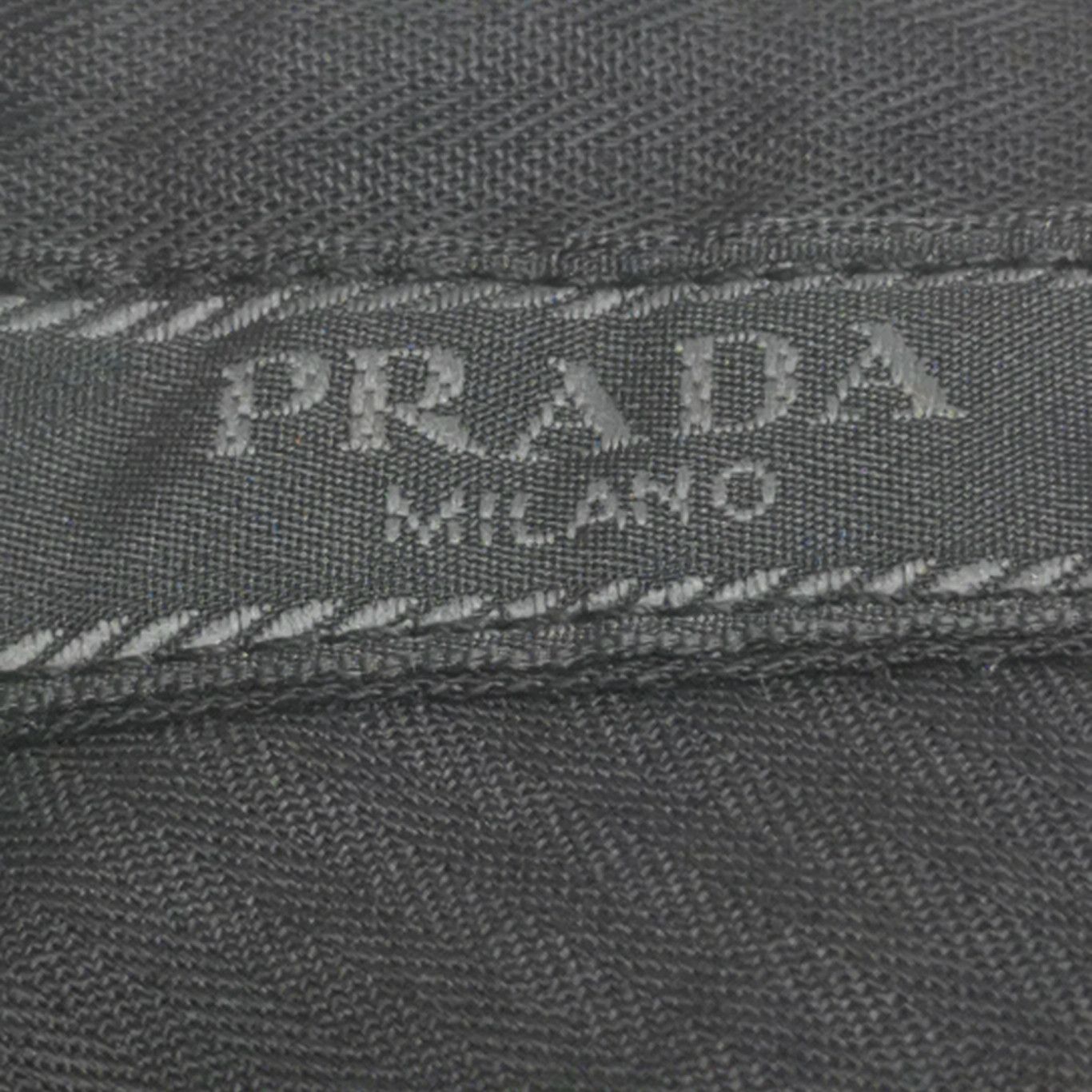 Prada Prada Black Wool Straight Leg Trousers Size 44 0089 Size 42" / US 20 - 6 Thumbnail