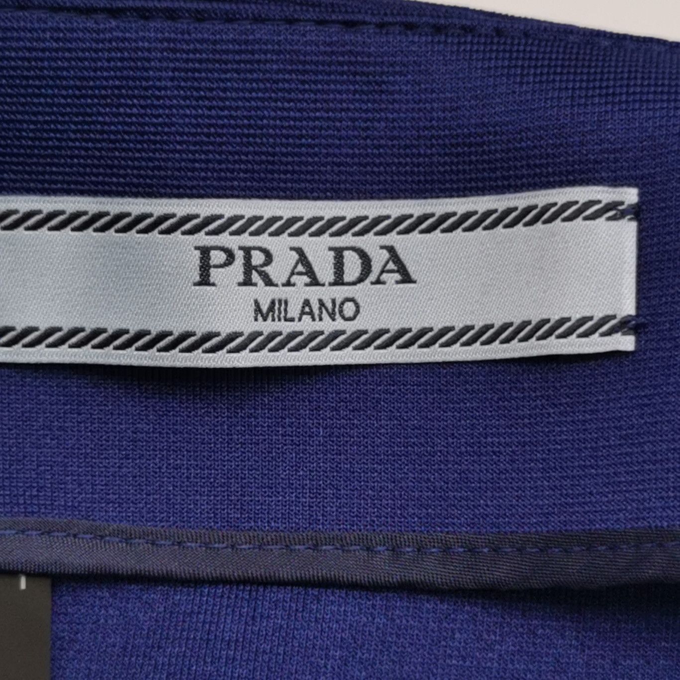 Prada Prada Logo Embellished Mini Skirt in Navy - dmc Size 42" / US 20 - 6 Thumbnail