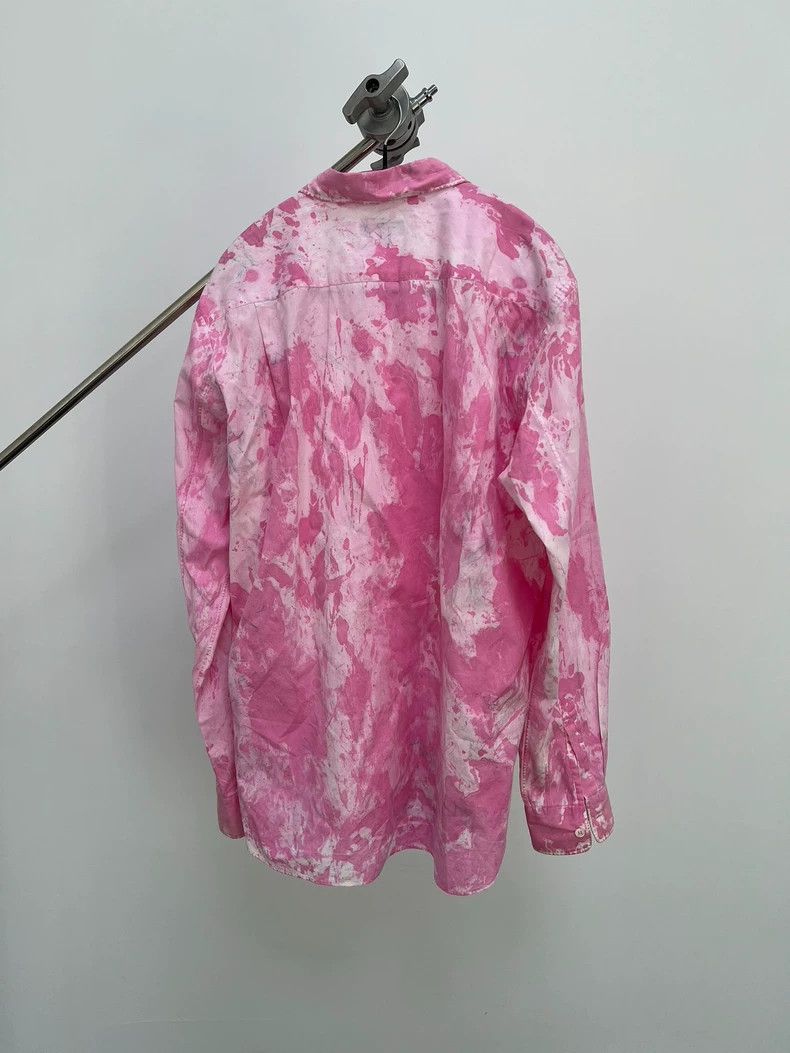 Comme des Garcons Comme des Garcons Pink Tie-Dye Shirt Size US M / EU 48-50 / 2 - 5 Thumbnail