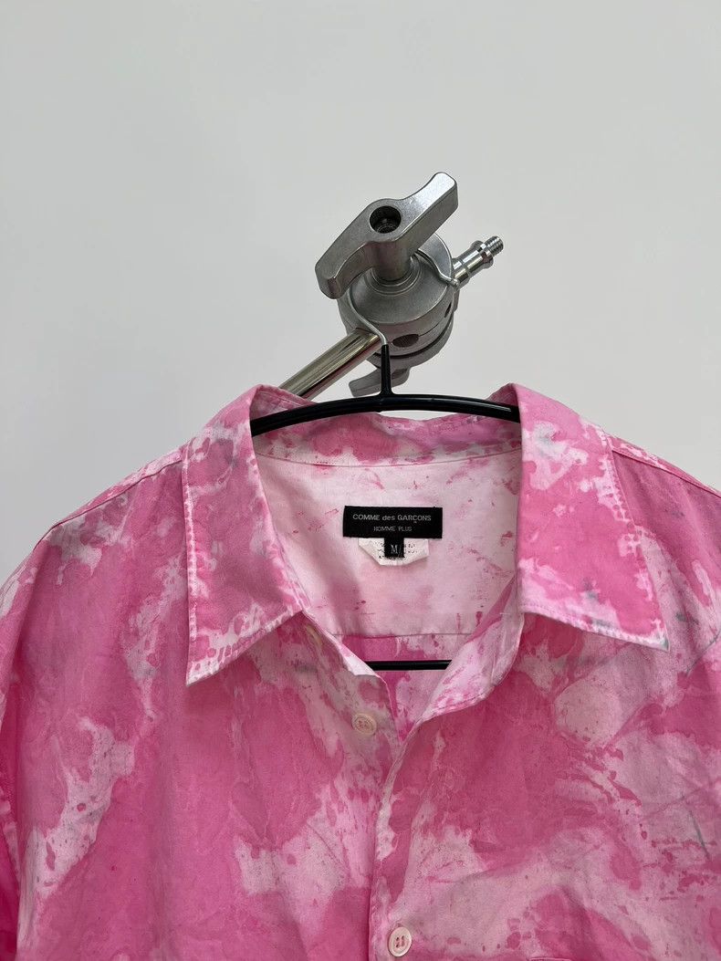 Comme des Garcons Comme des Garcons Pink Tie-Dye Shirt Size US M / EU 48-50 / 2 - 3 Thumbnail