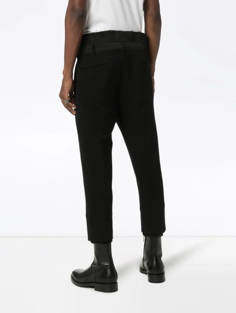 Ann Demeulemeester Ann Demeulemeester Pleated Cropped Trousers Size US 30 / EU 46 - 4 Thumbnail