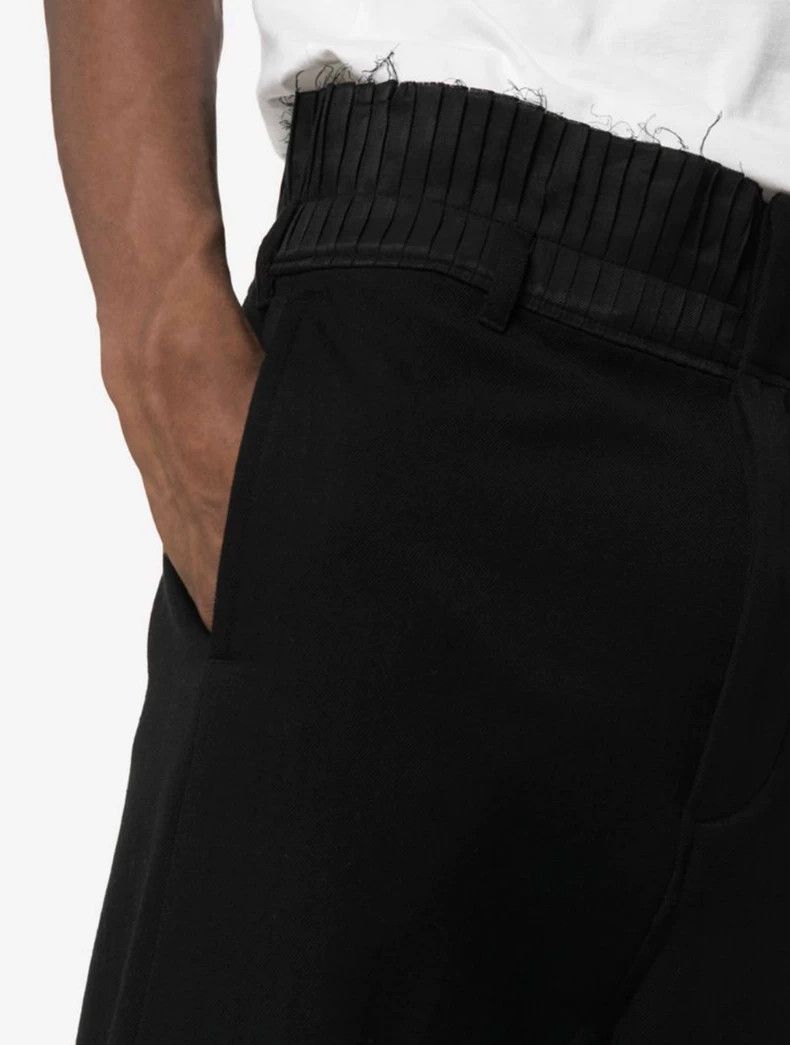 Ann Demeulemeester Ann Demeulemeester Pleated Cropped Trousers Size US 30 / EU 46 - 5 Thumbnail