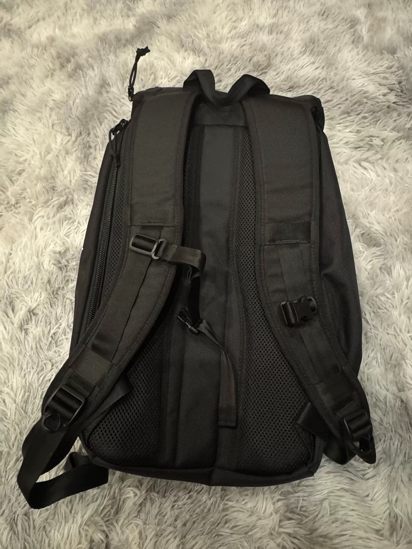 Yohji Yamamoto Yohji Yamamoto x New Era Embroidered Backpack Size ONE SIZE - 3 Thumbnail
