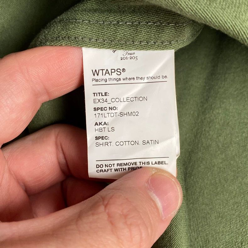 Wtaps WTAPS 17ss HBT Single Pocket Jacket Size US L / EU 52-54 / 3 - 5 Thumbnail