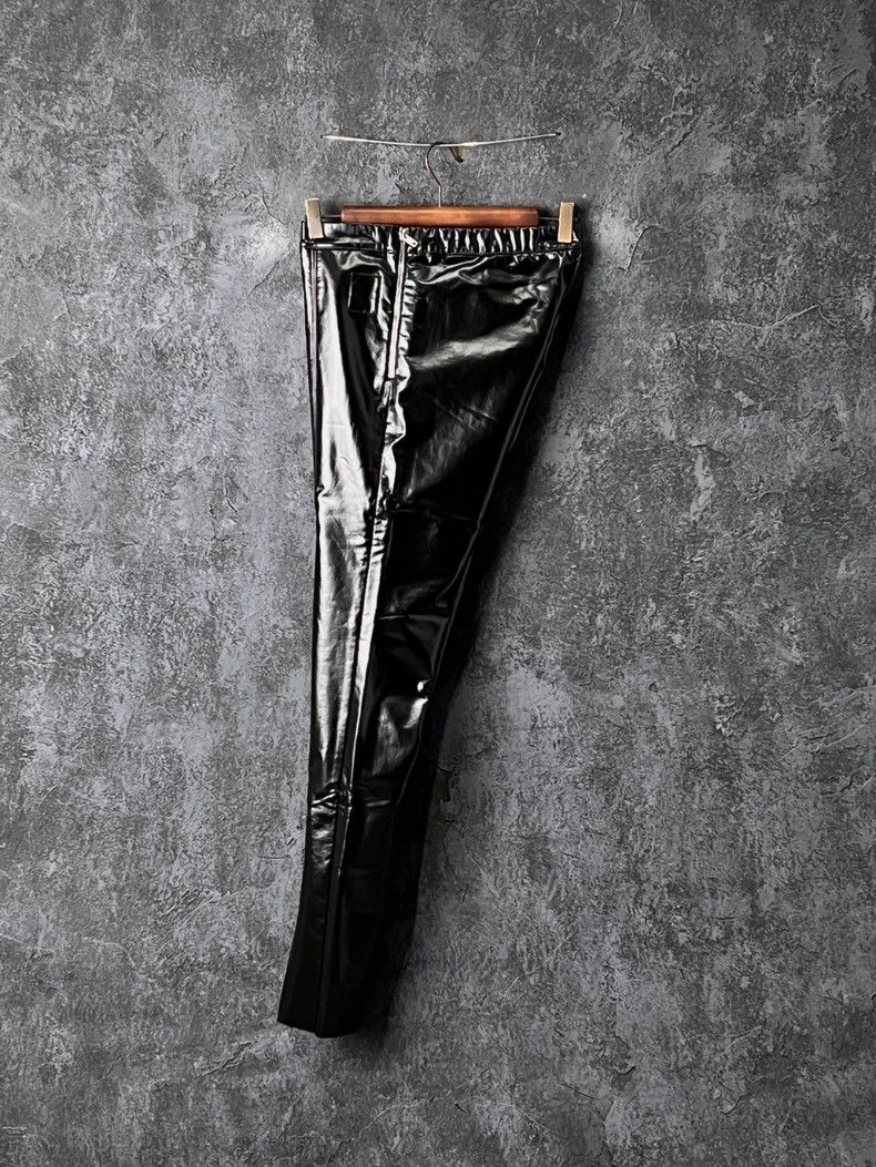 Rick Owens Rick Owens Black Leather Pants Size US 38 / EU 54 - 7 Thumbnail