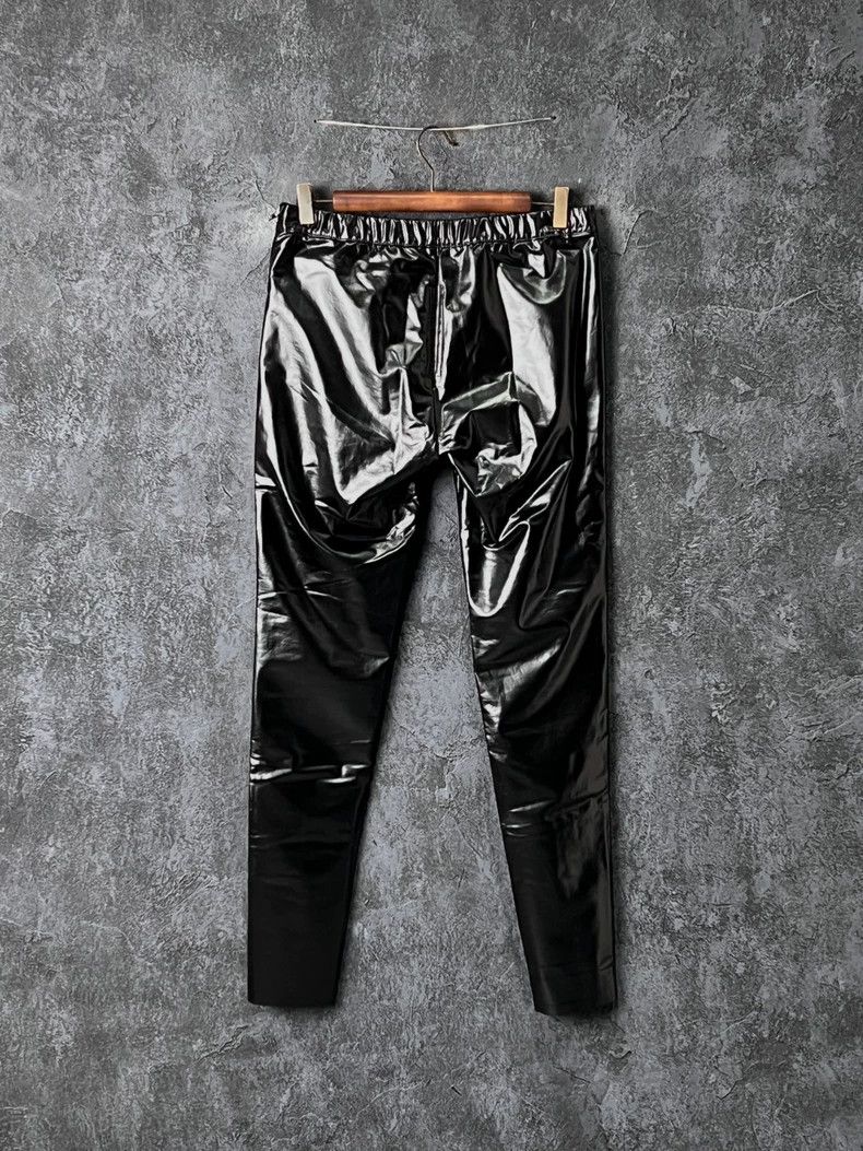 Rick Owens Rick Owens Black Leather Pants Size US 38 / EU 54 - 2 Thumbnail