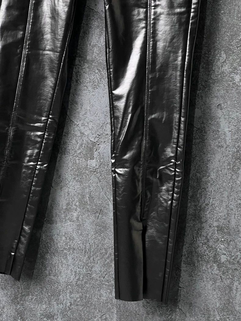 Rick Owens Rick Owens Black Leather Pants Size US 38 / EU 54 - 5 Thumbnail
