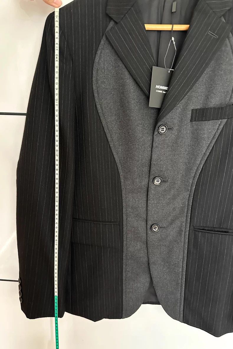 Comme des Garcons CDG Homme Deux Wool Suit Jacket Black M Size US M / EU 48-50 / 2 - 7 Thumbnail