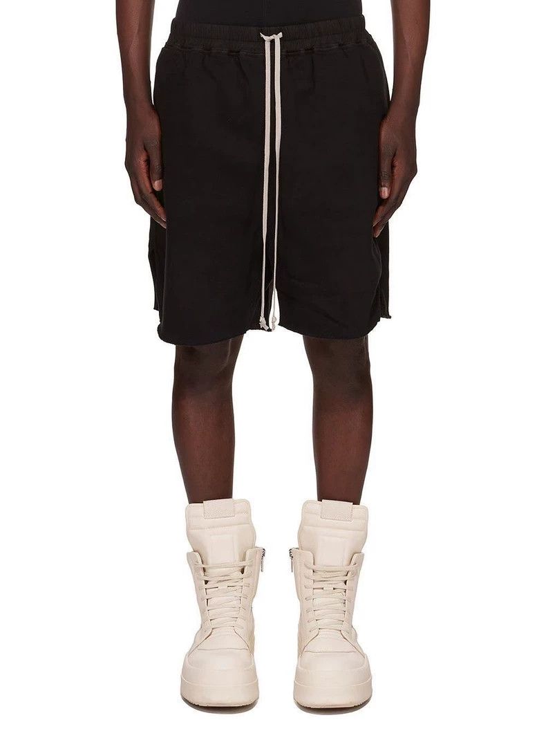 Rick Owens Rick Owens 25FW Black Cotton Shorts Size US 30 / EU 46 - 5 Thumbnail