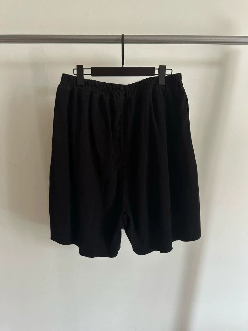 Rick Owens Rick Owens 25FW Black Cotton Shorts Size US 30 / EU 46 - 2 Thumbnail