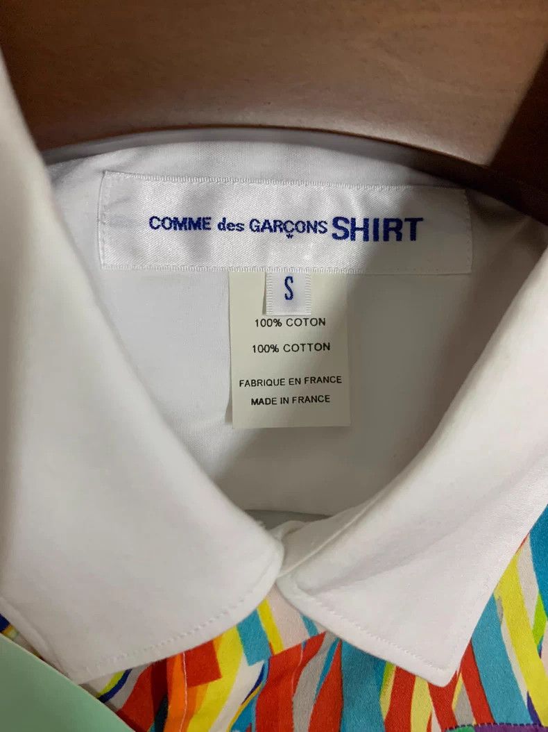 Comme des Garcons COMME DES GARCONS SHIRT Patchwork Cotton Shirt Size US M / EU 48-50 / 2 - 3 Thumbnail