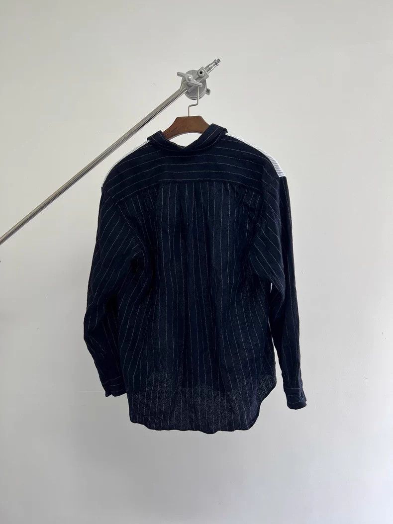 Comme des Garcons Comme Des Garçons Wool Patchwork Shirt Size US S / EU 44-46 / 1 - 5 Thumbnail