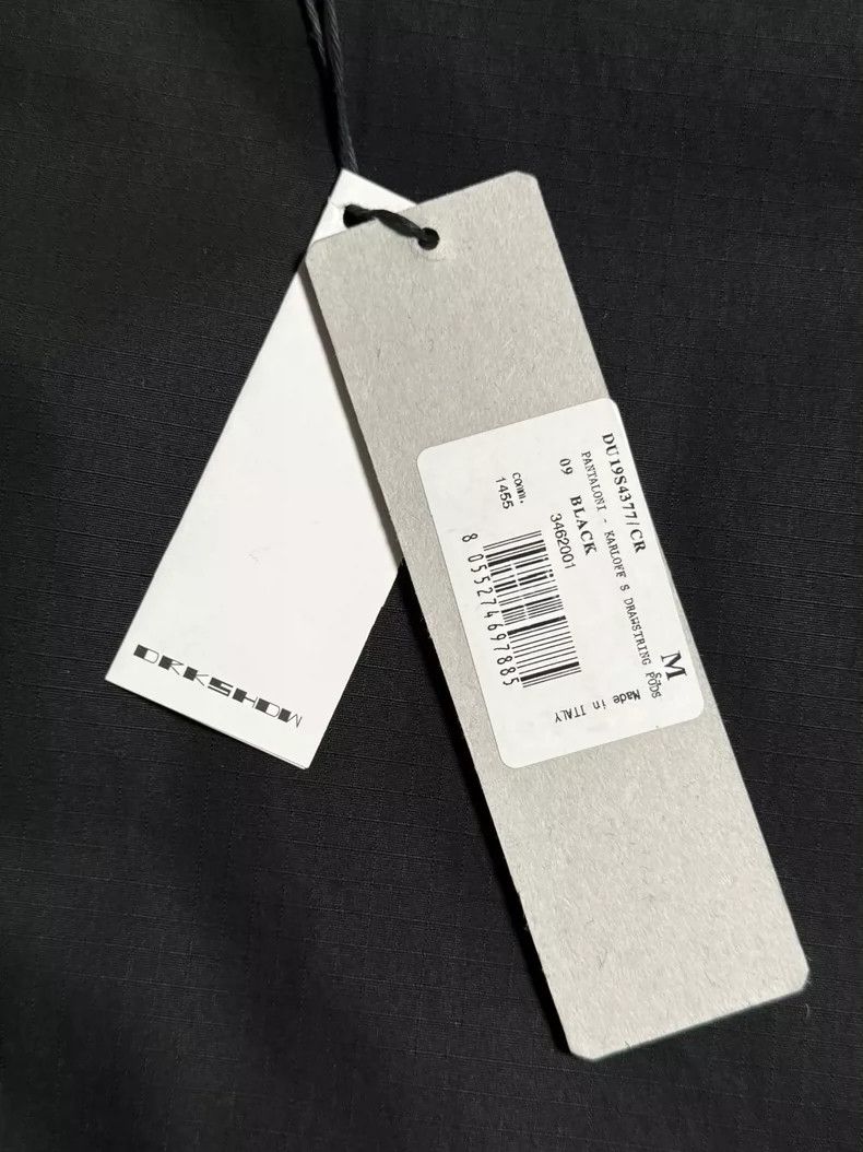 Rick Owens Rick Owens Black Cropped Shorts Size US 38 / EU 54 - 6 Thumbnail
